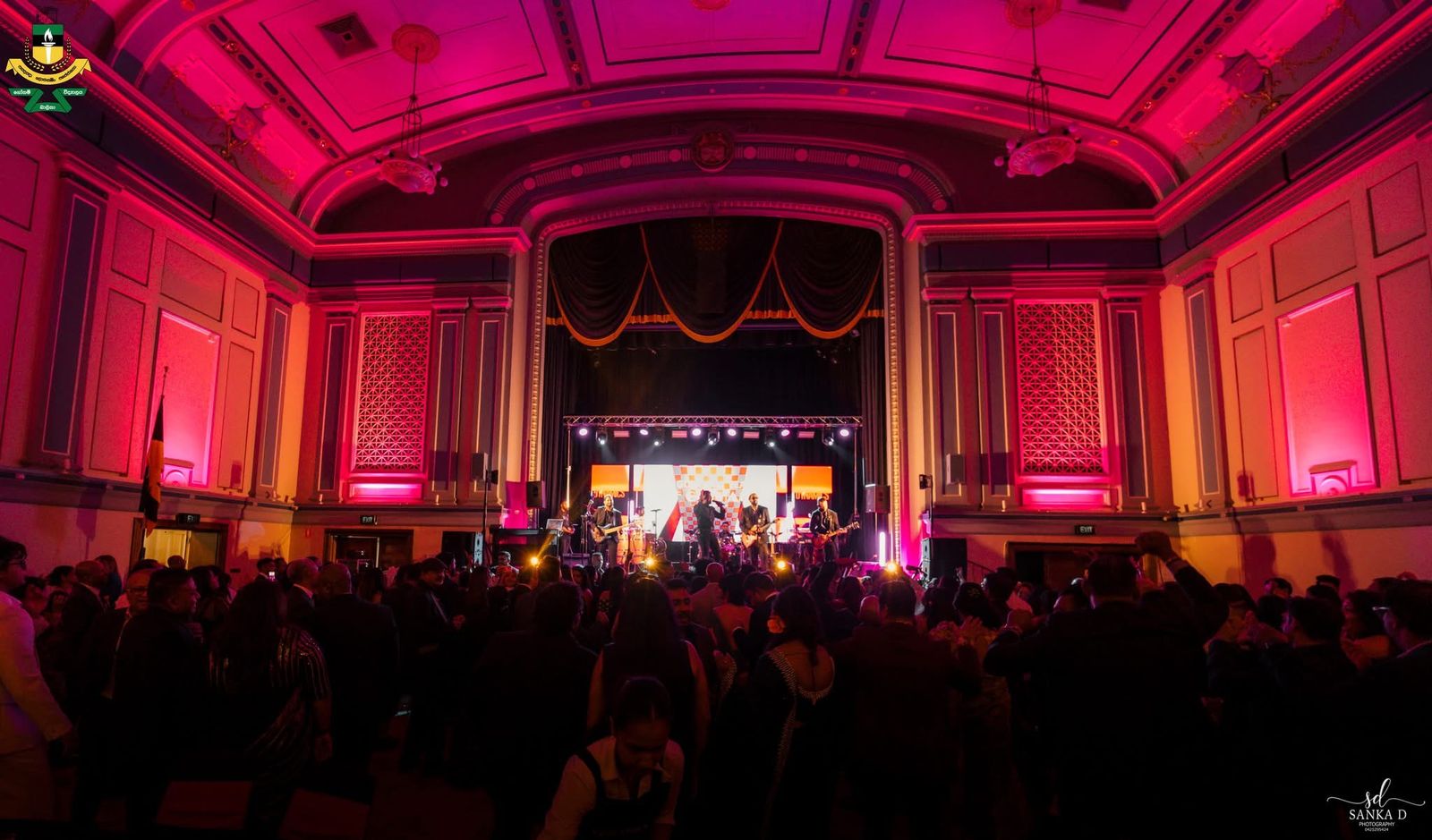 Dynamics live band performing at Gothami College Dinner Dance 2026