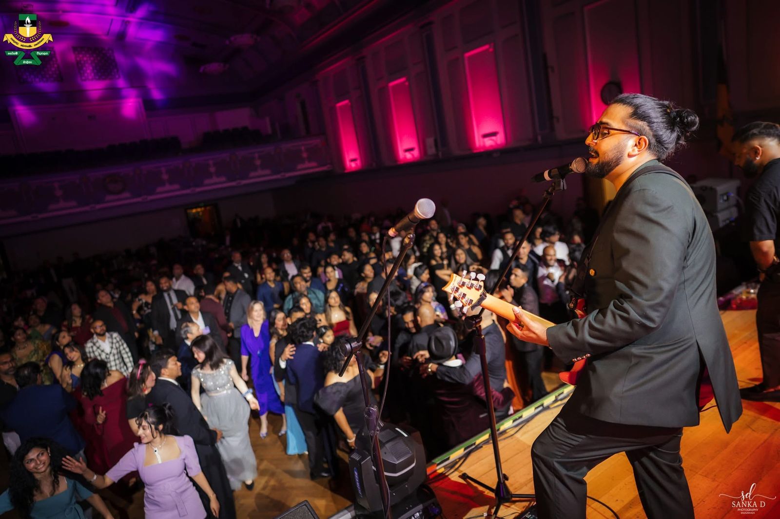 Dynamics live band performing at Gothami College Dinner Dance 2026