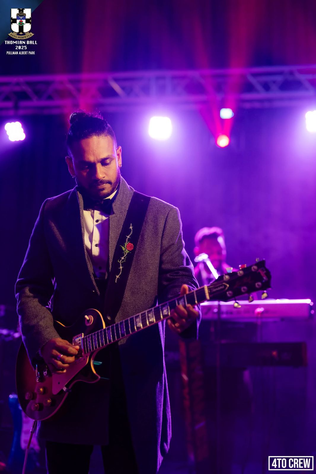 Dynamics live band performing at Thomian Ball 2025