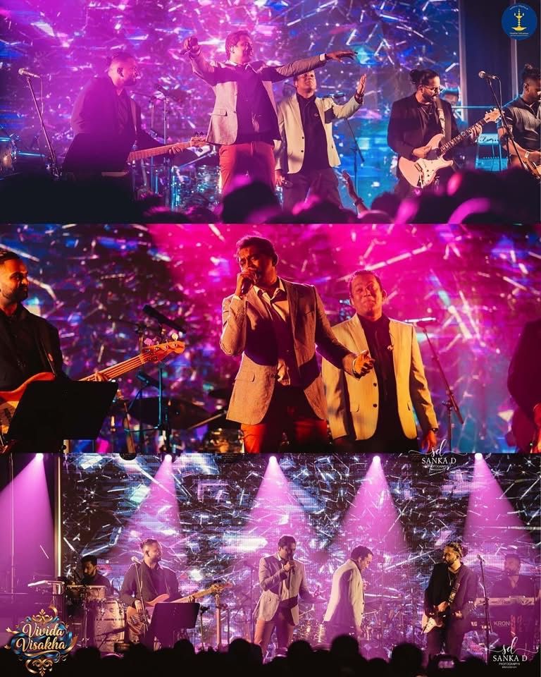 Dynamics live band performing at Vivida Vishaka Dinner Dance 2025