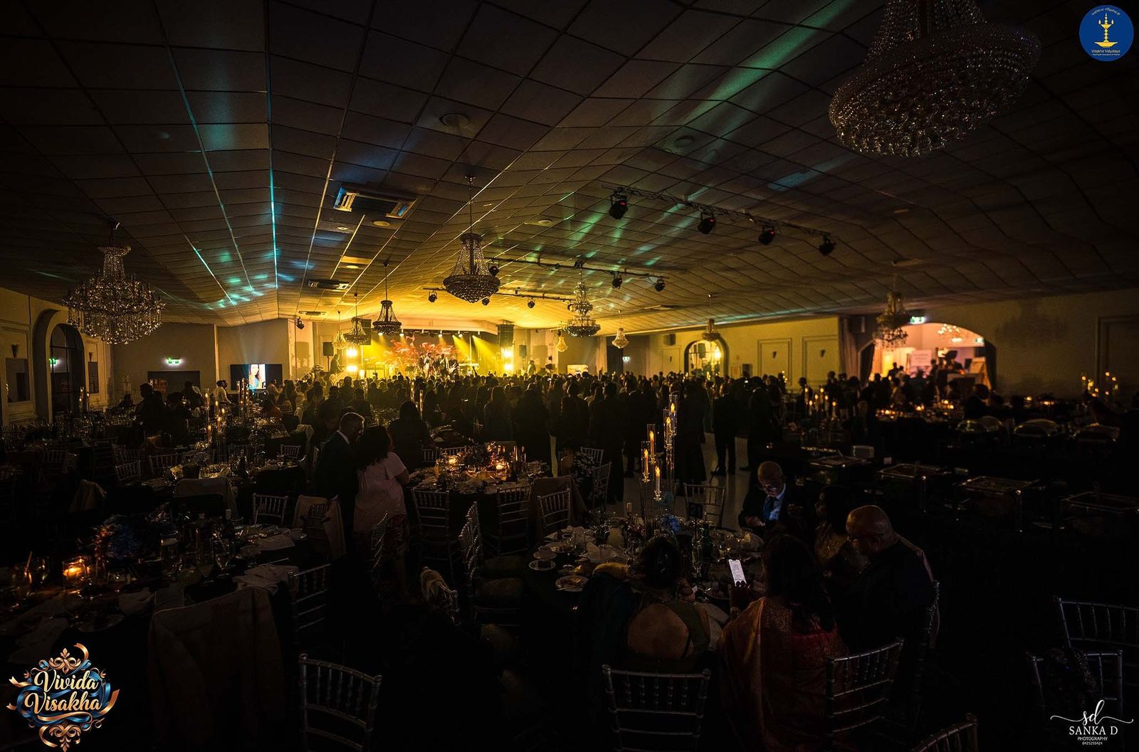 Dynamics live band performing at Vivida Vishaka Dinner Dance 2025
