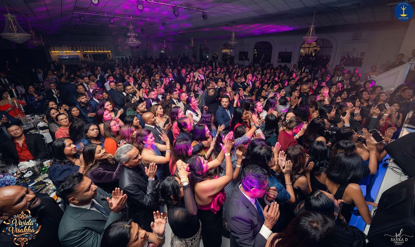 Dynamics live band performing at Vivida Vishaka Dinner Dance 2025