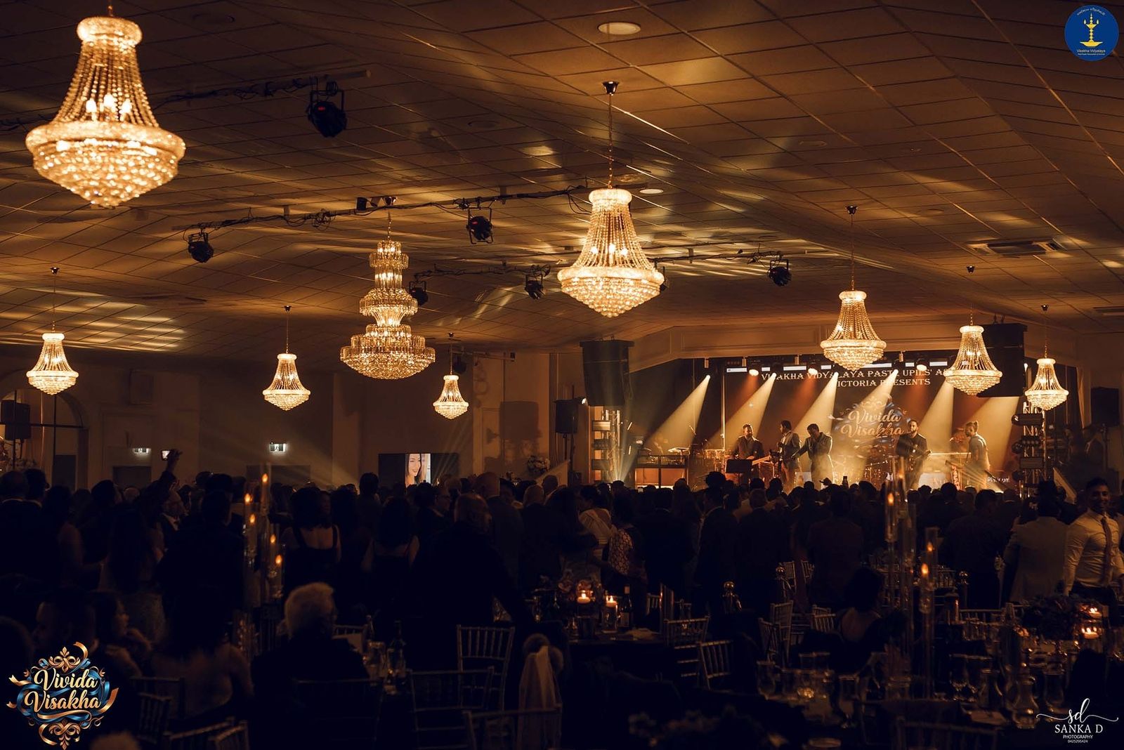 Dynamics live band performing at Vivida Vishaka Dinner Dance 2025