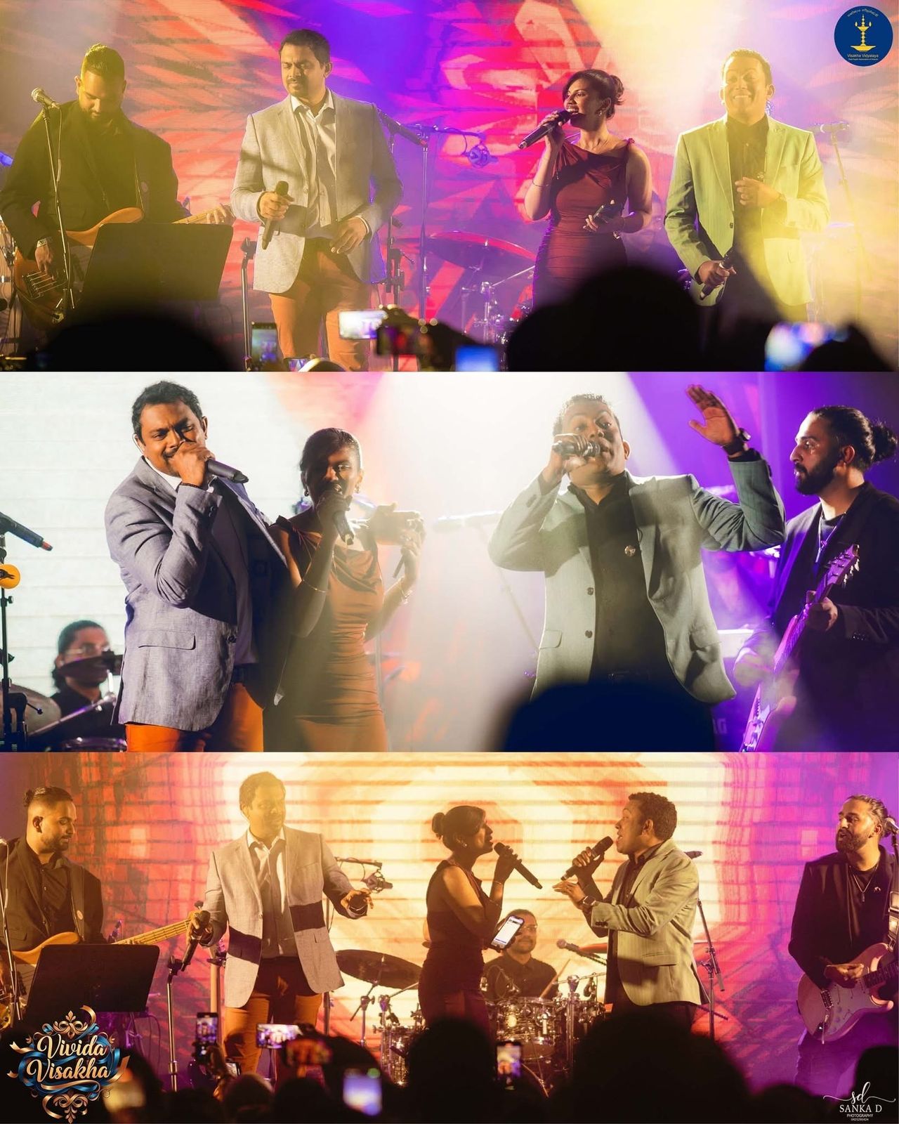 Dynamics live band performing at Vivida Vishaka Dinner Dance 2025