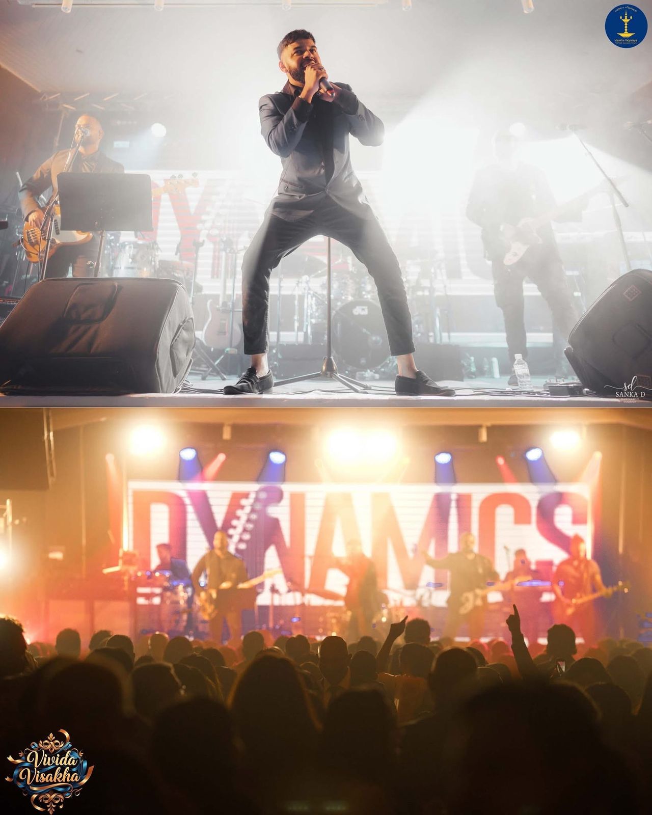 Dynamics live band performing at Vivida Vishaka Dinner Dance 2025