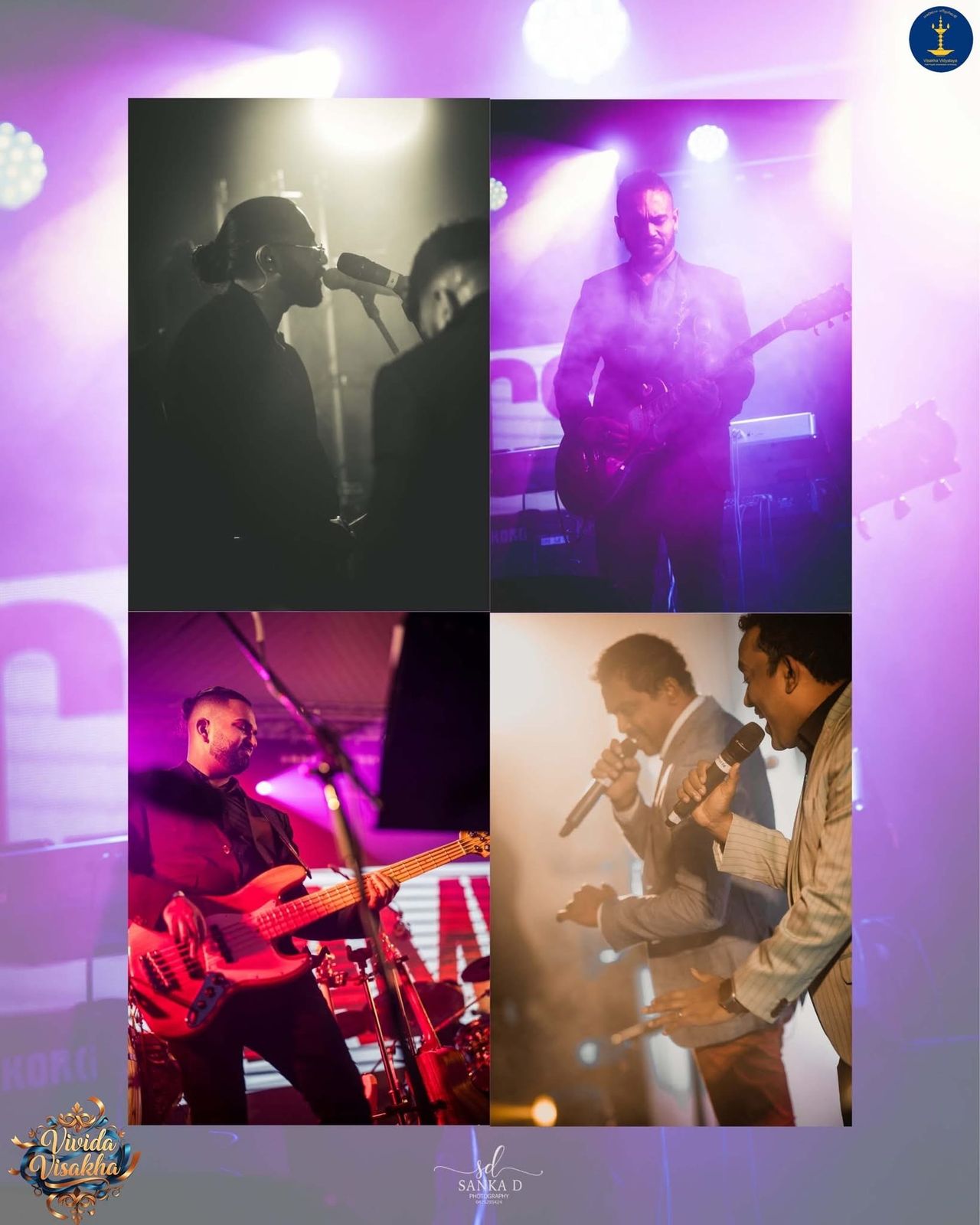 Dynamics live band performing at Vivida Vishaka Dinner Dance 2025