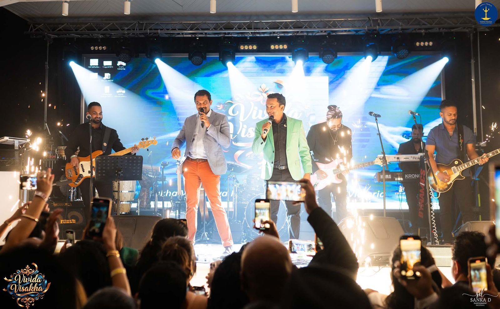Dynamics live band performing at Vivida Vishaka Dinner Dance 2025