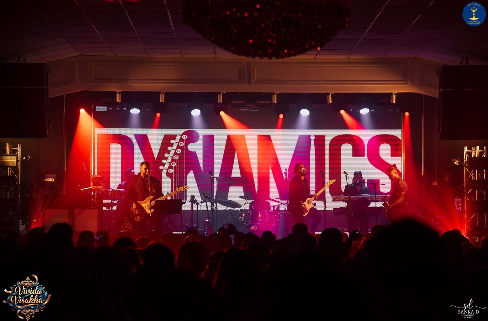 Dynamics live band performing at Vivida Vishaka Dinner Dance 2025